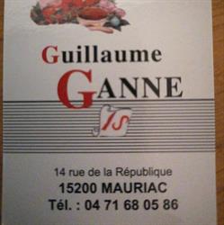 Boucherie charcuterie Guillaume Ganne, Mauriac - Horaires d'ouverture