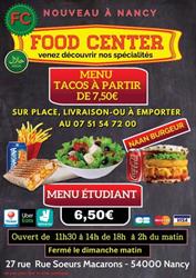Food center, Nancy - Horaires d'ouverture