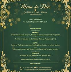 La Table de Nicole, Ploeren - Horaires d'ouverture