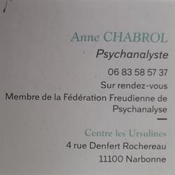 Anne Chabrol Psychanalyste, Narbonne - Horaires d'ouverture
