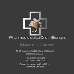 PHARMACIE DE LA CROIX BLANCHE, Bondues - Horaires d'ouverture