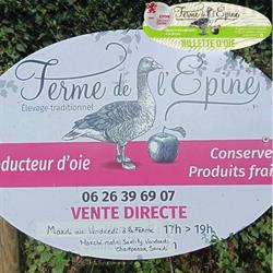 Ferme de l'Epine, Saint-Pierre-Langers - Horaires d'ouverture