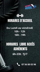 Sport Inside Vallet, - Horaires d'ouverture