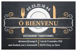 O Bienvenu Restaurant Traditionnel., Crécy-sur-Serre - Horaires d'ouverture