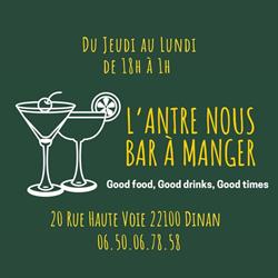 L' Antre Nous, Dinan - Horaires d'ouverture