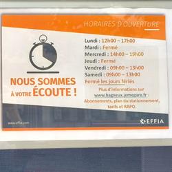 Maison du Stationnement - Effia, Bagneux - Horaires d'ouverture