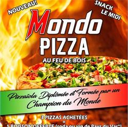 MONDO PIZZA AUBAGNE, Aubagne - Horaires d'ouverture