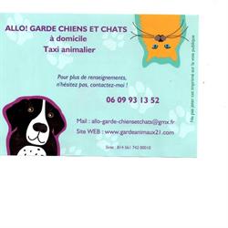 Garde d'animaux à domicile, Velars-sur-Ouche - Horaires d'ouverture
