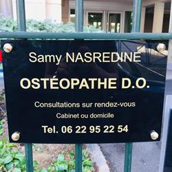 Ostéopathe La Garenne-Colombes - Samy NASREDINE, - Horaires d'ouverture