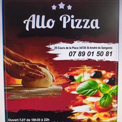 Allo Pizza St André de Sangonis, Saint-André-de-Sangonis - Horaires d'ouverture