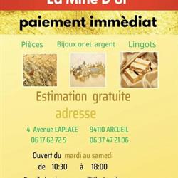 La Mine d'Or, Arcueil - Horaires d'ouverture