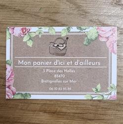 Mon panier d'ici et d'ailleurs, Bretignolles-sur-Mer - Horaires d'ouverture
