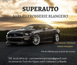 SUPERAUTO SARL CARROSSERIE BLANGERO, Colomars - Horaires d'ouverture