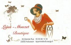BOUTIQUE LM, Aubusson - Horaires d'ouverture