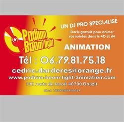 Podium Boom Light Darderes, Doazit - Horaires d'ouverture