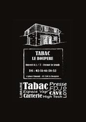Tabac du Boupère, Le Boupère - Horaires d'ouverture