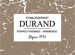 Ets DURAND - POMPES FUNEBRES - MARBRERIE, Marseille - Horaires d'ouverture