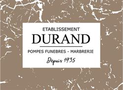 Ets DURAND - POMPES FUNEBRES - MARBRERIE, Marseille - Horaires d'ouverture