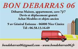 Debarras Nice - Bon Débarras 06, - Horaires d'ouverture