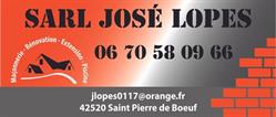 SARL Lopes José, Saint-Pierre-de-Boeuf - Horaires d'ouverture