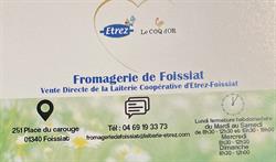 Fromagerie de Foissiat - Horaires d'ouverture