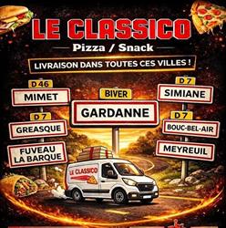 Pizza/Snack "Le Classico", Gardanne - Horaires d'ouverture