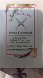 Les Plats du Chef Traiteur Evénementiel par Le Bistrot de Saint Jean, Saint-Jean-le-Centenier - Horaires d'ouverture