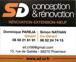SD Conceptions Et Rénovations, Ploemeur - Horaires d'ouverture