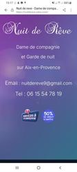 Nuit de reve, Aix-en-Provence - Horaires d'ouverture