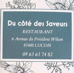 Du Côté des Saveurs, Luçon - Horaires d'ouverture