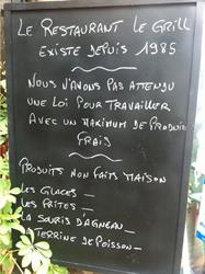 Restaurant le grill, Pierre-Percée - Horaires d'ouverture