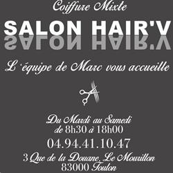 Salon Hair'v, Toulon - Horaires d'ouverture