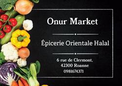 Boucherie Halal - Épicerie Onur Market, Roanne - Horaires d'ouverture