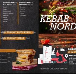 Kebab nord, Béthune - Horaires d'ouverture