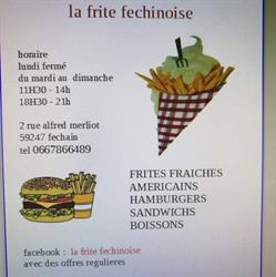 La frite fechinoise, Féchain - Horaires d'ouverture