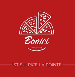 Pizza Bonici Saint-Sulpice-la-Pointe, - Horaires d'ouverture