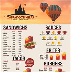 Cappadoce kebab, Valence - Horaires d'ouverture