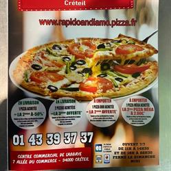 RAPIDO ANDIAMO PIZZA CRÉTEIL, Créteil - Horaires d'ouverture