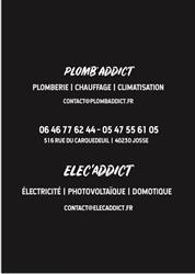 PLOMB'ADDICT, Josse - Horaires d'ouverture