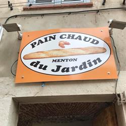 Pain Chaud du Jardin, Menton - Horaires d'ouverture