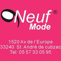 Magasin Neuf Mode, Saint-André-de-Cubzac - Horaires d'ouverture