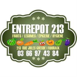 ENTREPÔT 213 Fruits-Legumes-Épicerie-Hygienes, Roubaix - Horaires d'ouverture