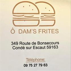O Dam's Frites, Condé-sur-l'Escaut - Horaires d'ouverture