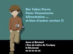 Bar Tabac le Galopin, Saint-Révérend - Horaires d'ouverture