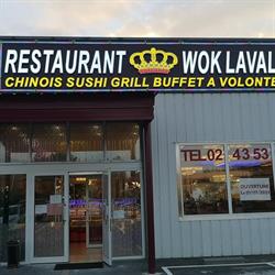 Wok Laval, - Horaires d'ouverture