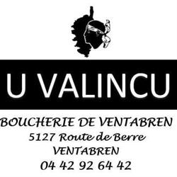 U Valincu boucherie à Ventabren, - Horaires d'ouverture