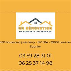 RH Rénovation mR huguenin couvreur habillages planches de rives aluminium sous face lambris pvc, Lons-le-Saunier - Horaires d'ouverture