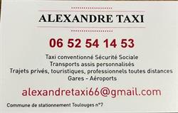 Alexandre Taxi, Alénya - Horaires d'ouverture