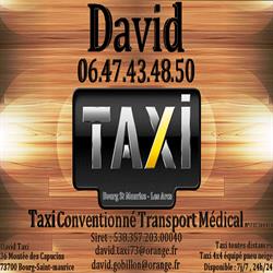David taxi Bourg Saint Maurice, Bourg-Saint-Maurice - Horaires d'ouverture