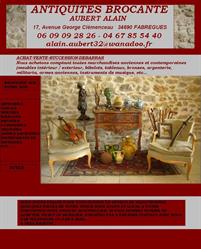 Antiquités Brocante Aubert, Fabrègues - Horaires d'ouverture